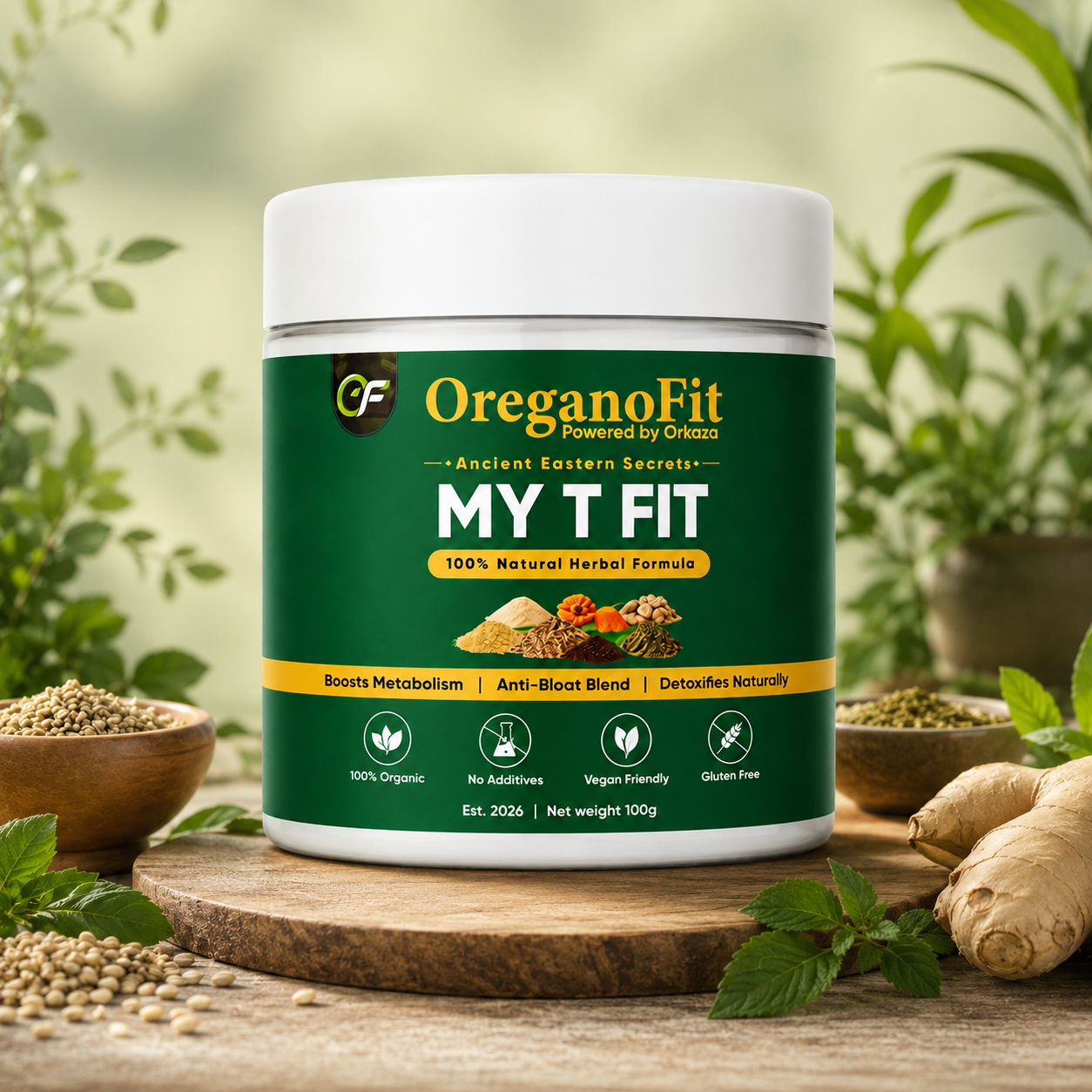 My T Fit | Natural Herbal Powder Blend | 100g | 1 Pack